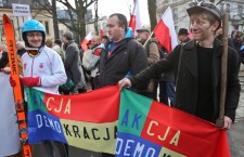 Polish Committee for the Defence of Democracy demo