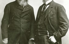 Fotografia H. Sienkiewicza i J. Curtina zrobiona ok. 1900 r.