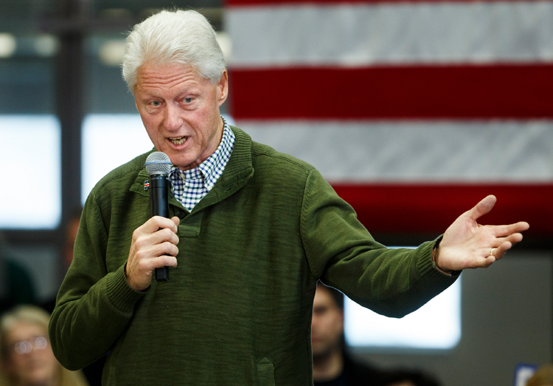 Bill Clinton fot.Justin Lane/EPA