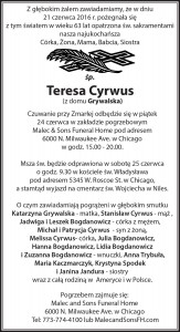 Cyrwus-Teresa-Obit