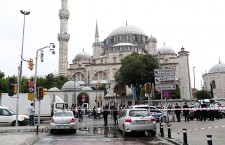 Bomb attack to police bus in central Istanbul