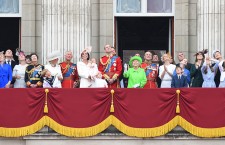 Trooping the Color Queen's 90th birthday parade in London