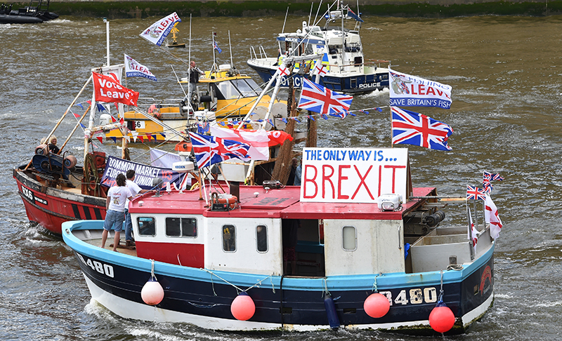 Flota Brexitu fot.Facundo Arrizabalaga/EPA