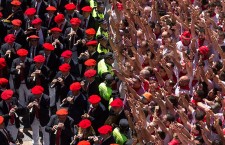 Fiesta de San Fermin begins in Pamplona