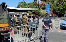 Tightened controlls at Ventimiglia border check point between France and Italy