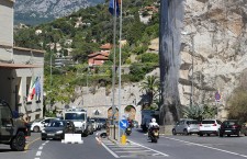 Tightened controlls at Ventimiglia border check point between France and Italy