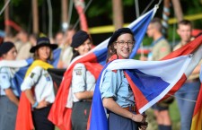 European scout at the World Youth Day