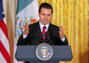Enrique Pena Nieto fot.Erik S. Lesser/EPA