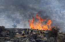 Sand Fire burns in California