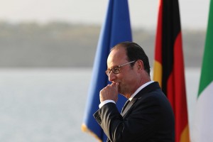Francois Hollande fot.Cesare Abbate/EPA