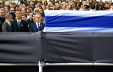 Shimon Peres funeral in Jerusalem
