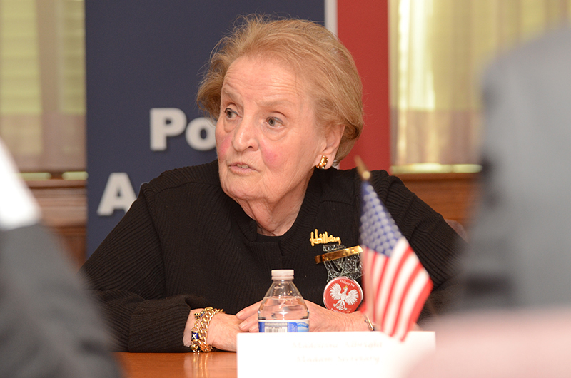 Madeleine Albright fot.Jacek Boczarski