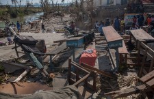 Hurricane Matthew aftermath in Haiti
