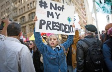 Trump protest in New York