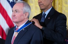 US President Barack Obama awards the Presidential Medal of Freedom