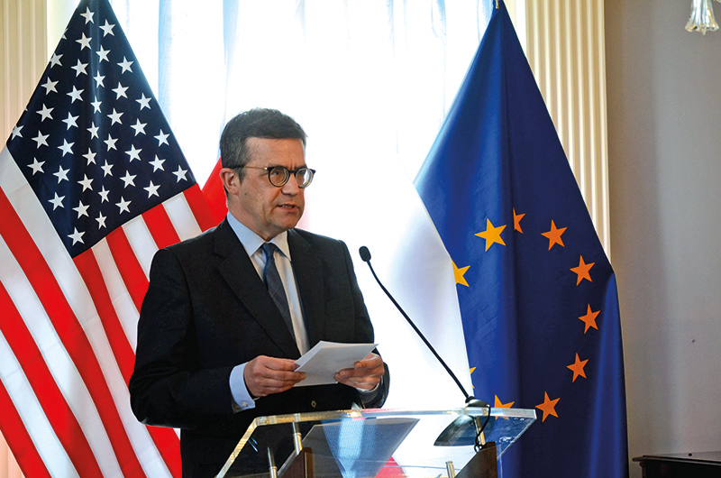 Ambasador RP w USA Piotr Wilczek fot.Matthew Stefanski/MSZ