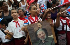 Fidel Castro ashes in Santiago de Cuba