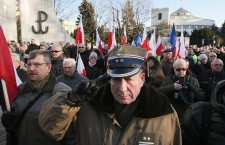 Protest of the former soldiers and officers against changes in retirement law