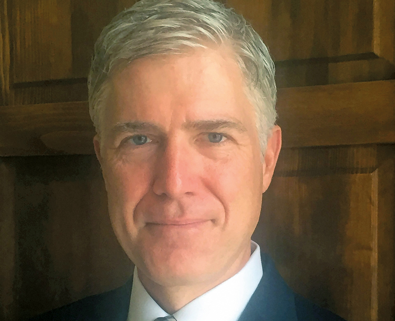 Neil Gorsuch fot.10th U.S. Circuit Court of Appeals