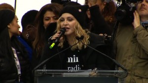 Madonna na Marszu Kobiet fot.YouTube.com