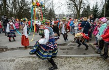Traditional greeting of spring in Lublin