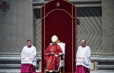 Pope Francis celebrates the Lord's Passion on Good Friday
