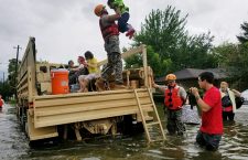Texas National Guard Soldiers respond after Hurricane Harvey makes landfall in Texas