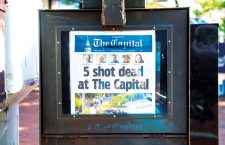 Aftermath of shooting at Capital Gazette newspaper, Annapolis, USA - 29 Jun 2018