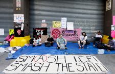 Occupy ICE Protest at Federal Building in New York, USA - 25 Jun 2018