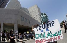 Thousands join in nationwide protests against immigration policies of President Trump, Los Angeles, USA - 30 Jun 2018