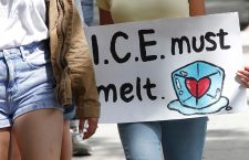 Thousands join nationwide protests against immigration policies of President Trump, Los Angeles, USA - 30 Jun 2018