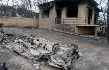 26 charred bodies found in Argyra Akti, Mati, Greece - 24 Jul 2018