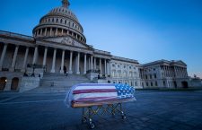Rehearsal for Senator John McCain to lie in state at US Capitol, Washington, USA - 30 Aug 2018