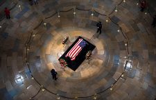 Senator John McCain lies in state at US Capitol, Washington, USA - 31 Aug 2018