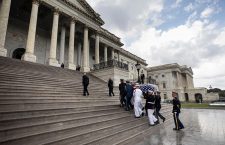 Senator John McCain lies in state at US Capitol, Washington, USA - 31 Aug 2018