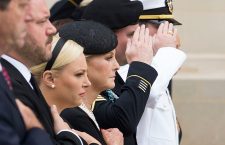 Funeral sevice for Senator John McCain at the Washington National Cathedral, USA - 01 Sep 2018