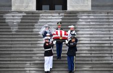 Memorial Service for Senator John McCain, Washington, USA - 01 Sep 2018
