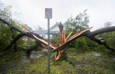 Hurricane Florence Strikes East Coast of United States, Wilmington, USA - 14 Sep 2018
