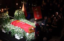 Mourning for Gdansk Mayor Pawel Adamowicz, Poland - 17 Jan 2019