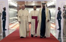 Pope Francis visits UAE, Abu Dhabi, United Arab Emirates - 03 Feb 2019