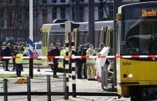 Several injured in shooting on a tram in Utrecht, Netherlands - 18 Mar 2019