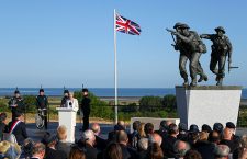 75th anniversary of the Allied landings onm D-Day, Ver-Sur-Mer, France - 06 Jun 2019