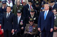 75th anniversary of the Allied landings on D-Day, Colleville Sur Mer, France - 06 Jun 2019