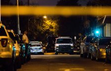 Philadelphia Police contain active shooter scene in Tioga neighborhood, USA - 14 Aug 2019