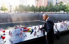 Ceremony to mark 18th anniversary of 9/11 attacks in New York, USA - 11 Sep 2019